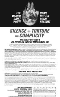 Silence equals complicity