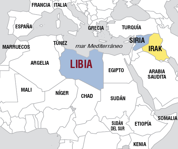 Libya map