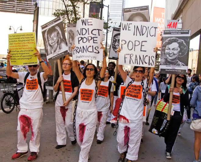 Procession of Unrepentant Women, NYC, September 24 