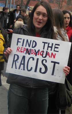 Protest at NYU