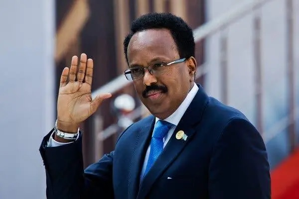 Presidente Mohamed Abdullahi Mohamed en 2019.